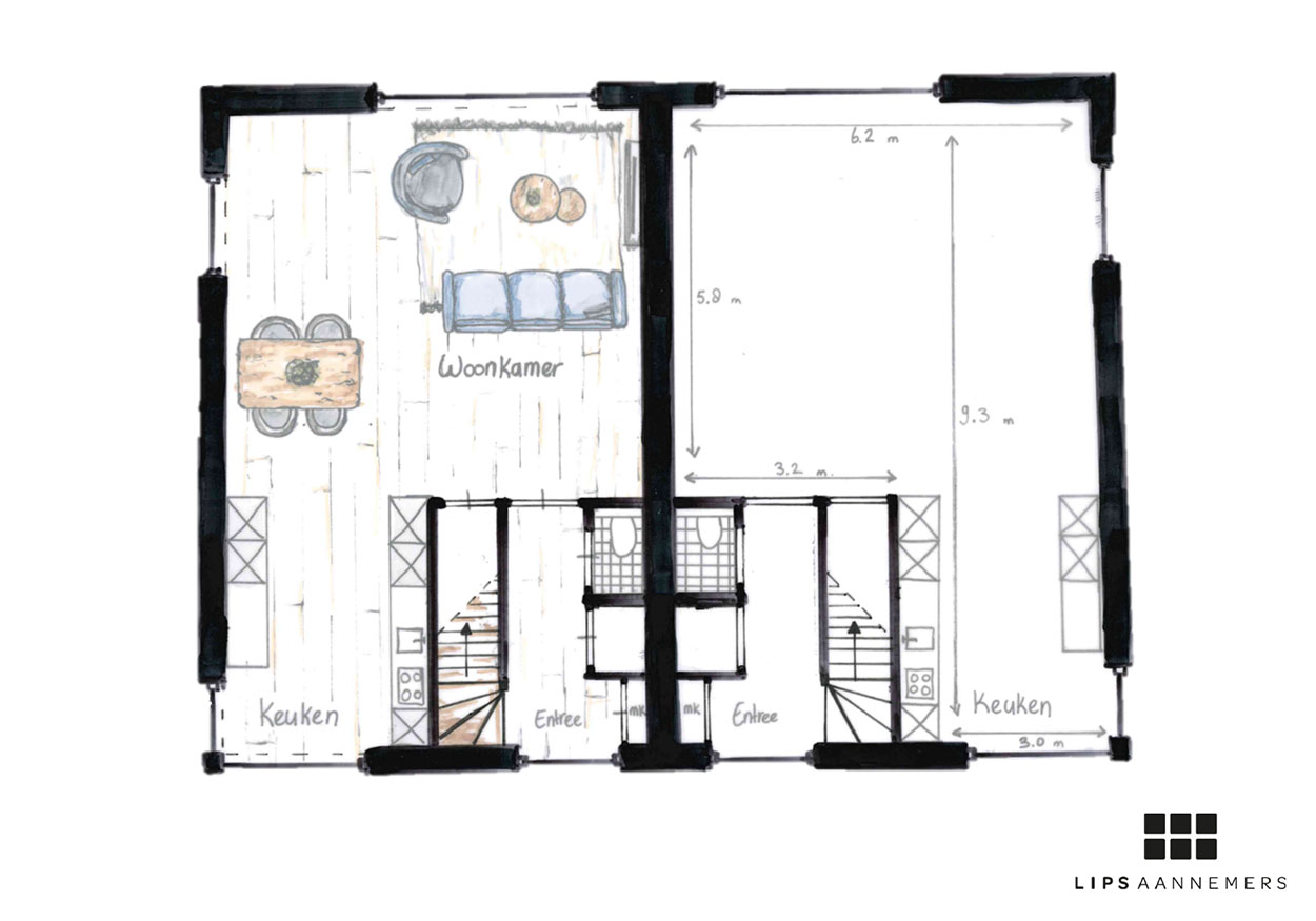 8 plattegrond bg